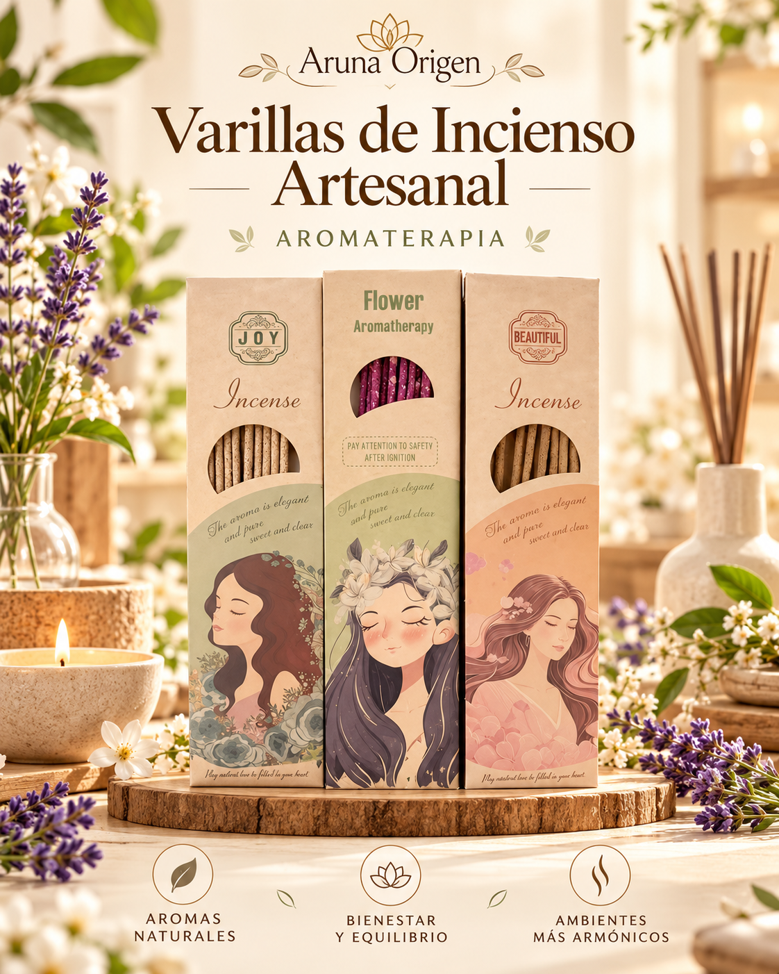Varillas Incienso Artesanal
